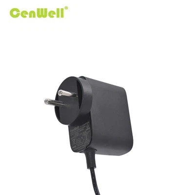Adaptador de corriente de pared CA GaN de 30 W, enchufe indio